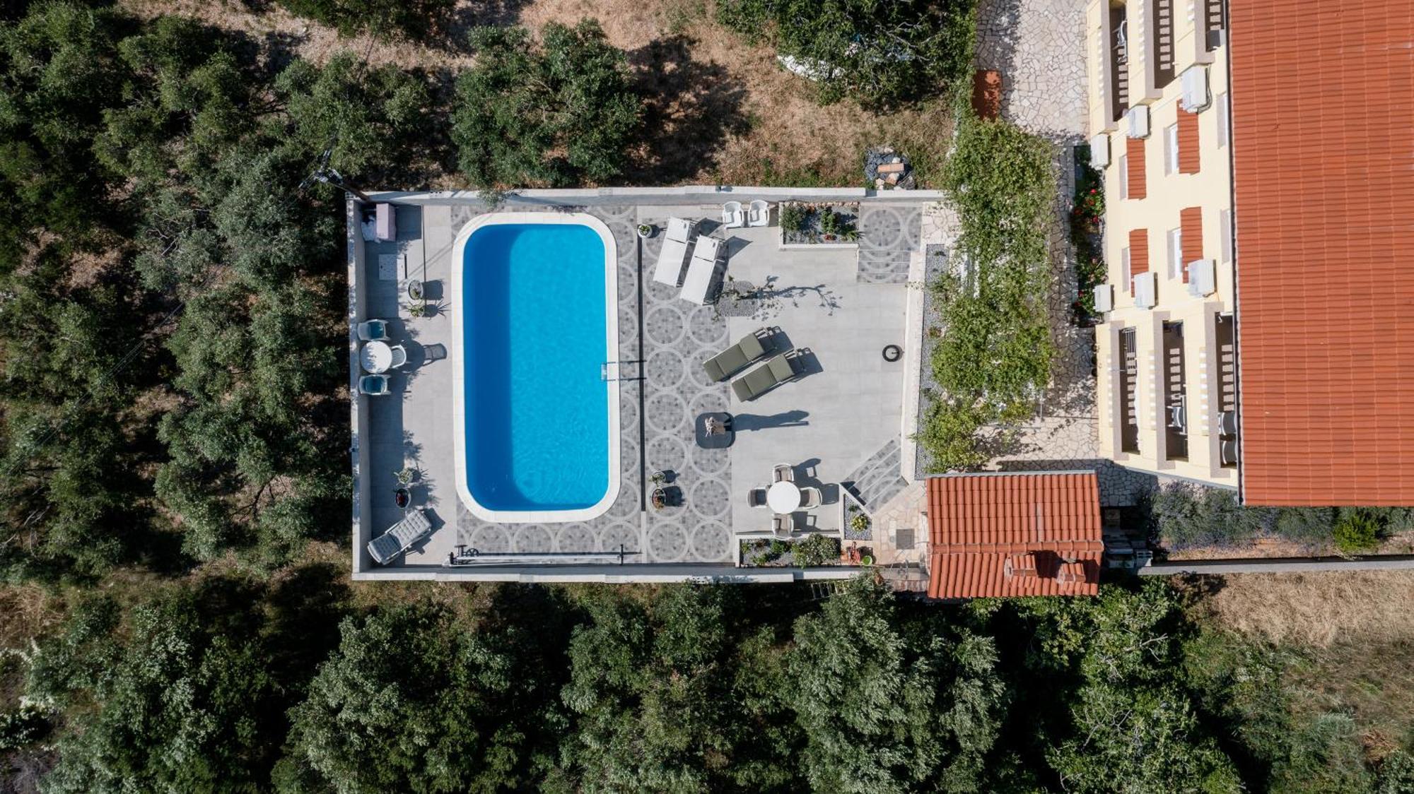 Casa Surya - Apartments With Sea View And Swimming Pool Barbat na Rabu Exterior photo