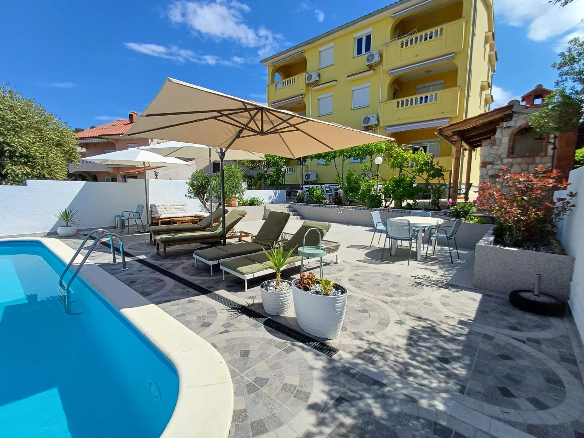 Casa Surya - Apartments With Sea View And Swimming Pool Barbat na Rabu Exterior photo